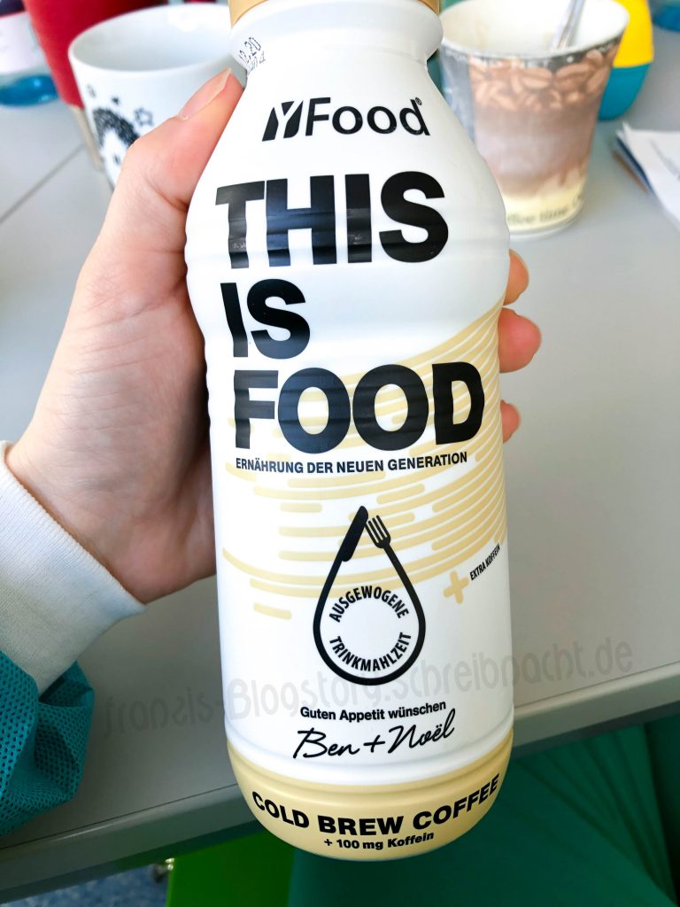 YFOOD Cold brew Coffee - franzis-Blogstory.schreibnacht.de